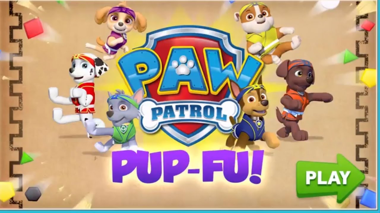 zuma full movie Paw Patrol 2017 Acedemy Games - Games For Kids Pup-Fu Chase Rocky Marshall Rubble Skye Zuma