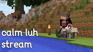 calm luh Minecraft stream