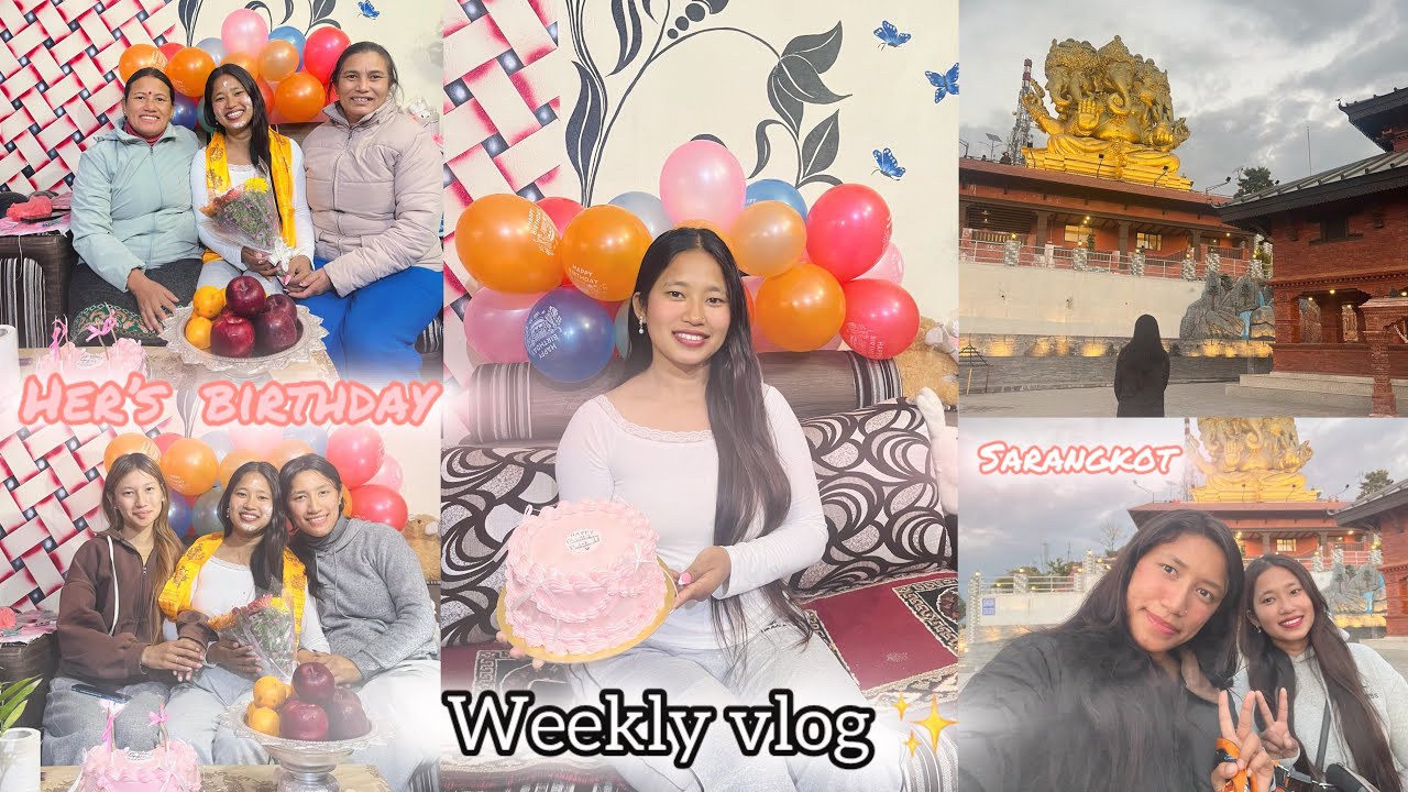 First week of 2026 ✨♥️ - Babita de  ko birthday ko ramailo ♥️