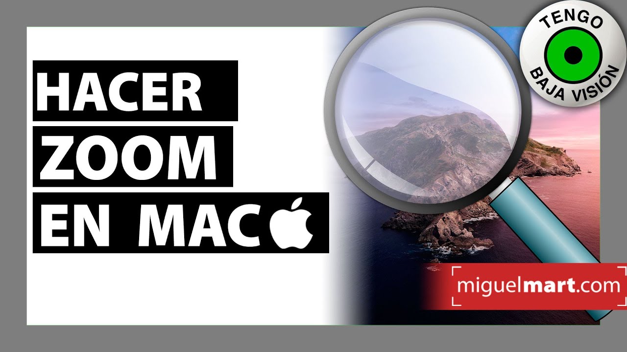 Cómo hacer 🆉🅾🅾🅼 en Mac con raton activar el ZOOM del mouse en tu Mac