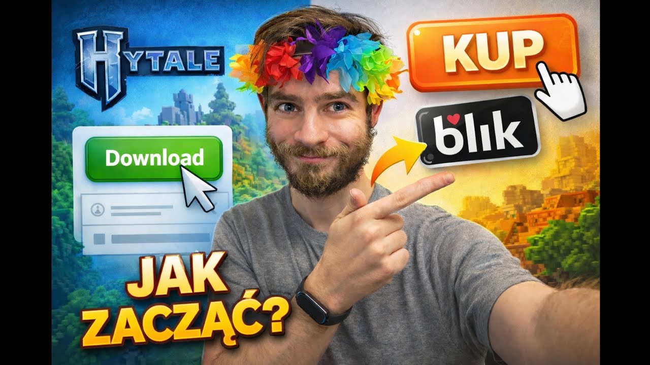 Jak zacząć z Hytale? Pobierz, zarejestruj i kup grę krok po kroku (BLIK)