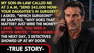 My Son-In-Law Demanded $42,000 At 3 A.M. For My Daughter's Surgery. I Refused, Then 2...