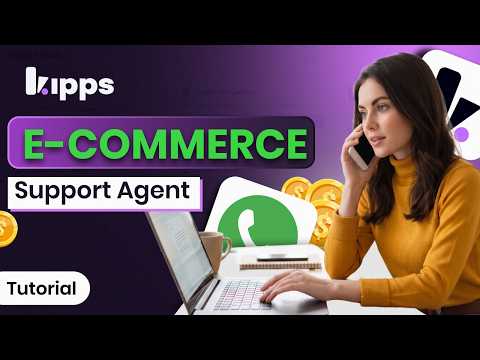 Whatsapp customer support agent for e-commerce Template Setup