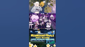 [PSO2:NGS] Midnight Owls #ngs #pso2 #pso2ngs #fashion #photoshoot #design #gaming #games (C)SEGA