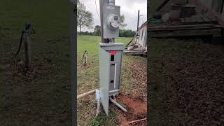 A Highly shortened Before &amp; After of a Service replacement #electrical #construction #music