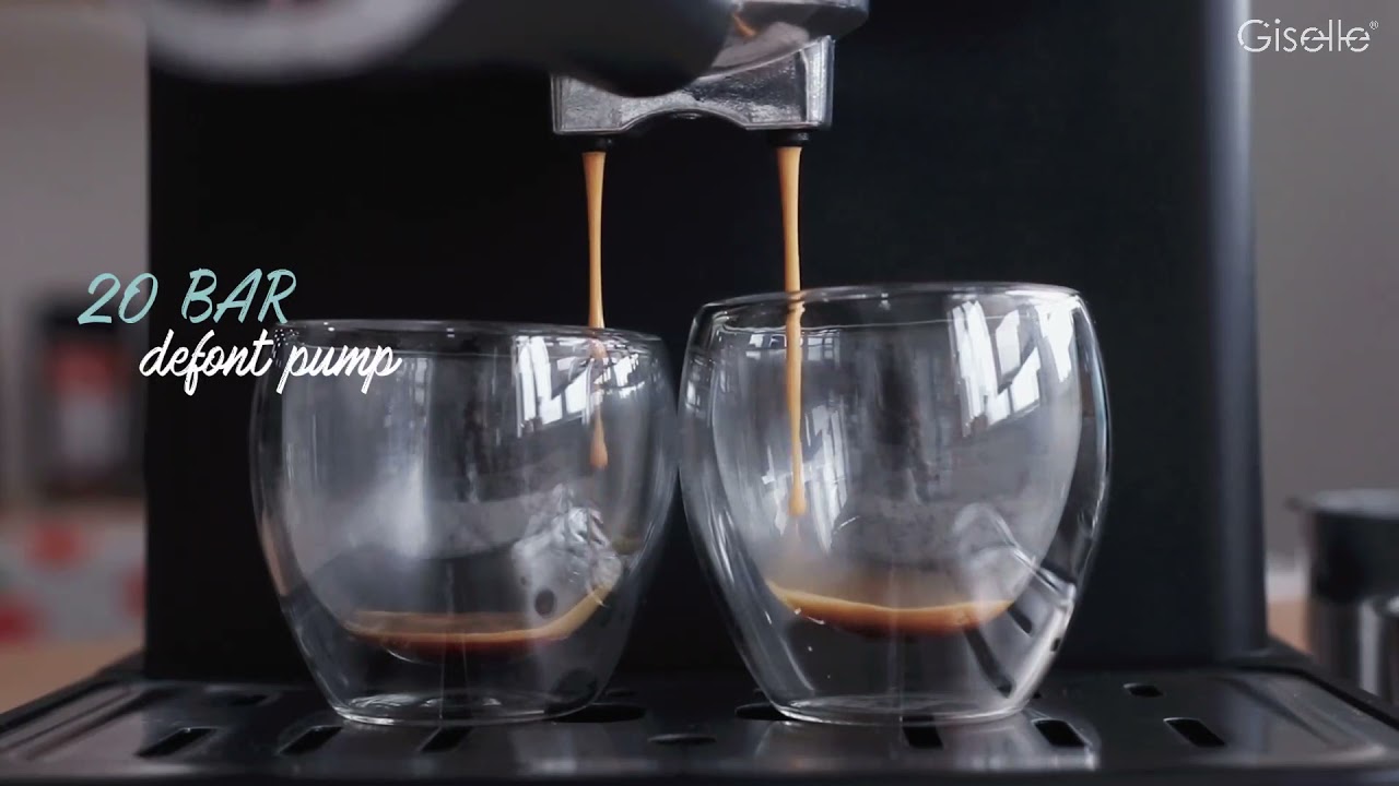 Demonstration ads for Giselle coffee maker (KEA0335) YouTube