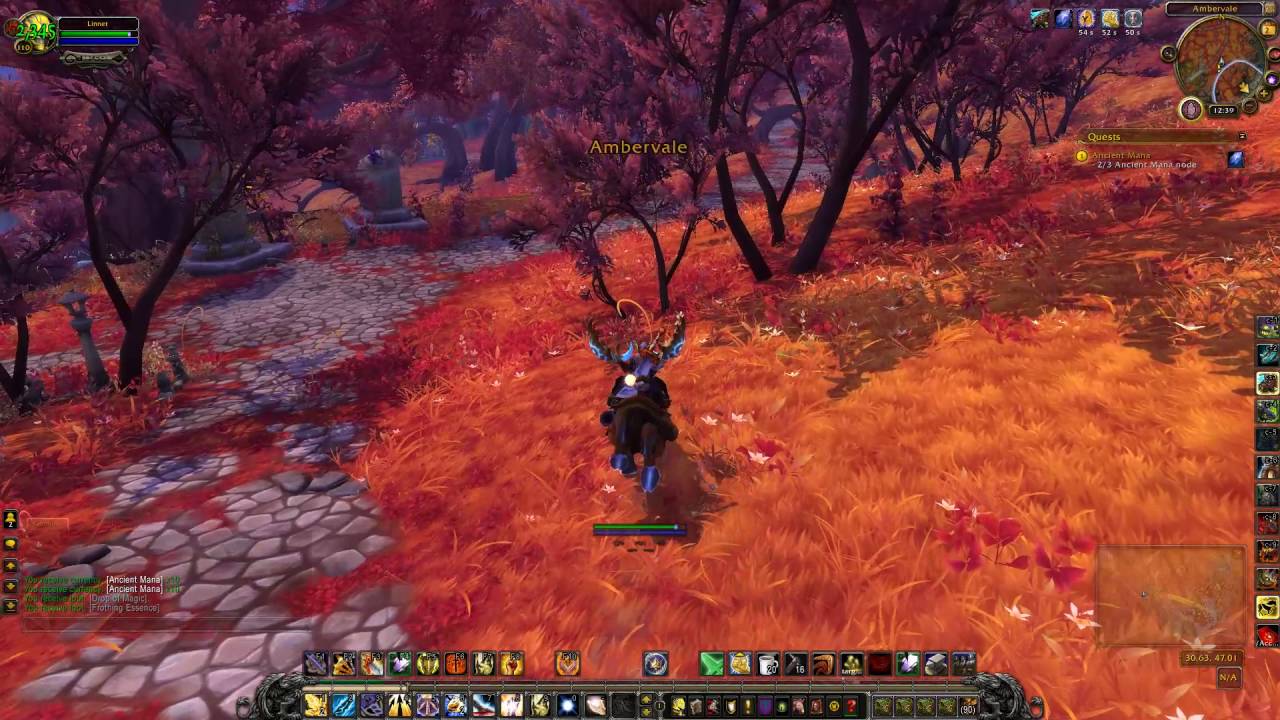 Ancient Mana Quest ID 44672 Playthrough Suramar