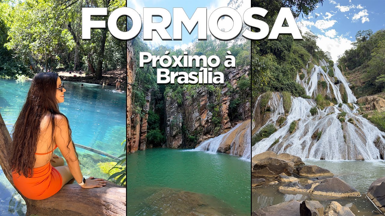 FORMOSA 2025: Cachoeiras e Poço Azul - Roteiro PERFEITO perto de Brasília!