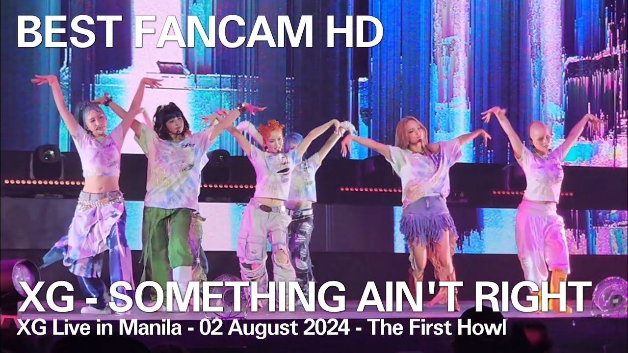 XG - Something Ain't Right (XG Live in Manila - 02 August 2024 - 1st World Tour : The First Howl)