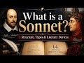 What is a Sonnet? | বাংলায় আলোচনা |Structure, Types & Literary Devices | The literature craft