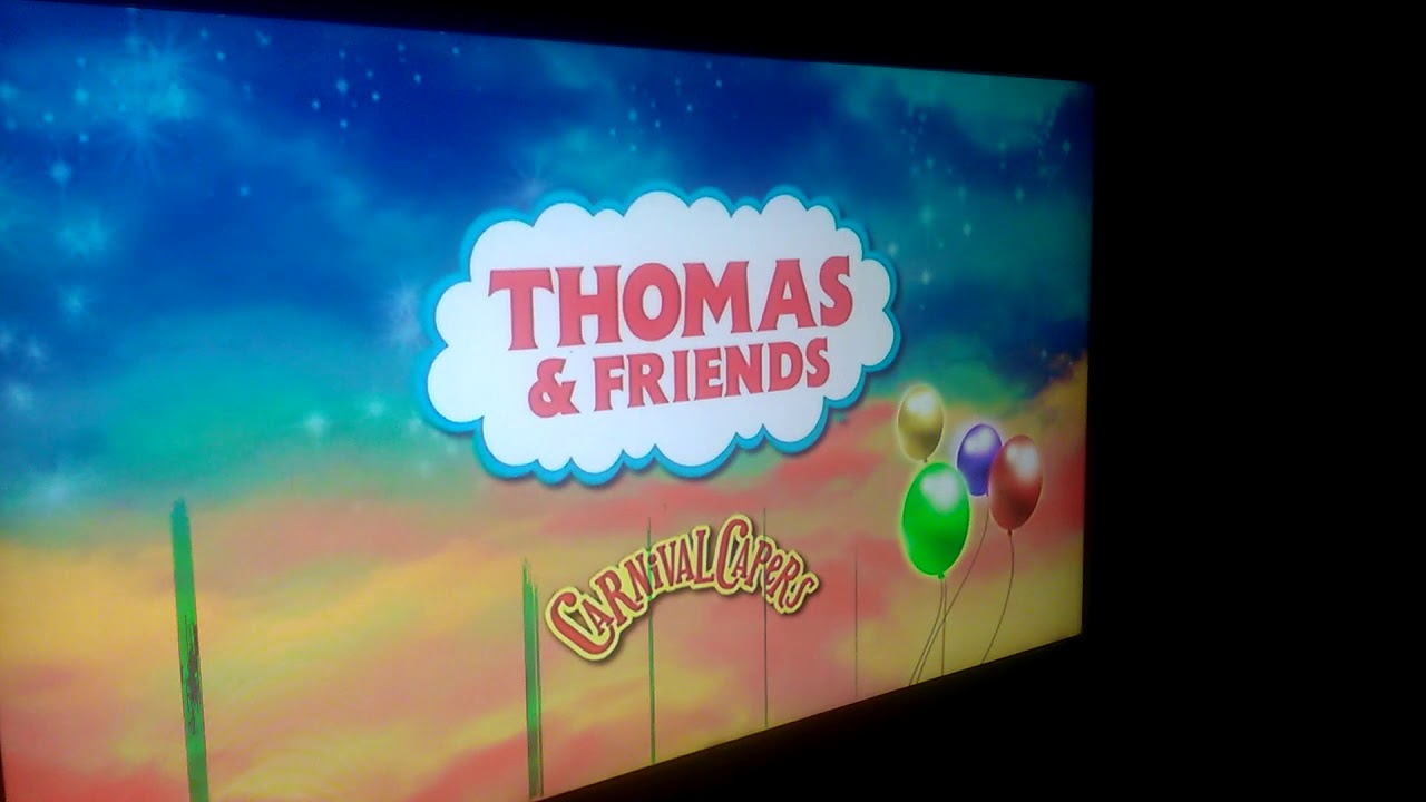Thomas and friends carnival capers DVD menu walkthrough YouTube