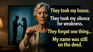 "She Locked Me Out of My Own Home — One Document Changed Everything"|yt vedios| The Auntyverse