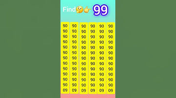find the 99 ? | #math #mathematics #education #logicpuzzle