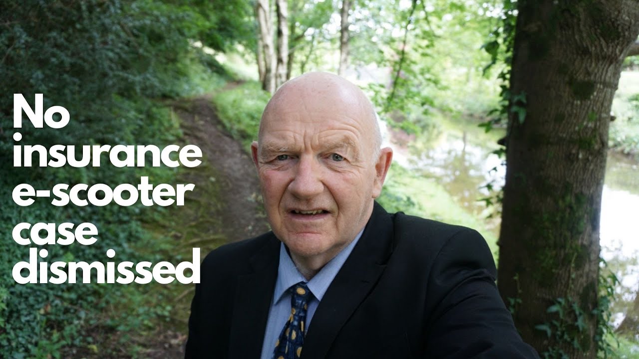 No insurance E scooter case dismissed in District Court YouTube