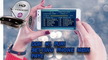 DTH ka setting phone se kaise karen videocome,airtel, TRAI channel selector