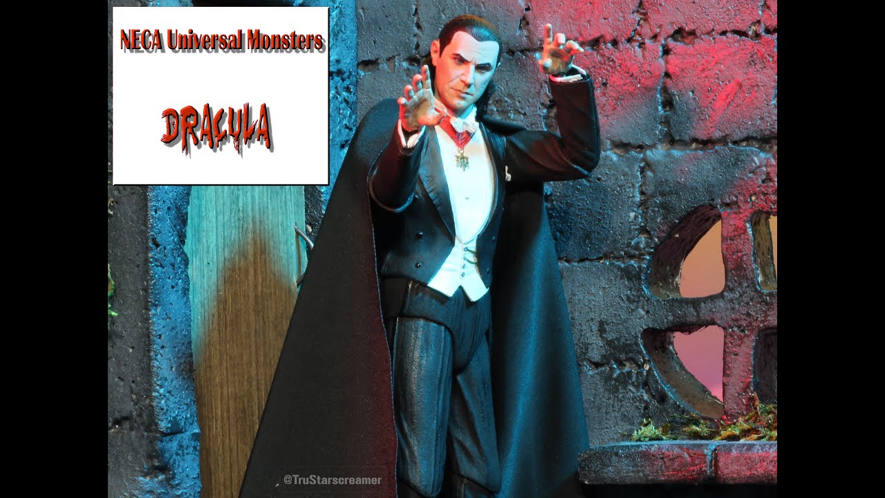 NECA Universal Monsters Dracula Action Figure Review - YouTube
