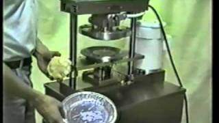 Comtec 1100 Pie Tart Base Crust Press - Vanrooy Machinery