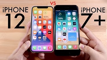 iPhone 12 Vs iPhone 7 Plus! (Comparison) (Review)
