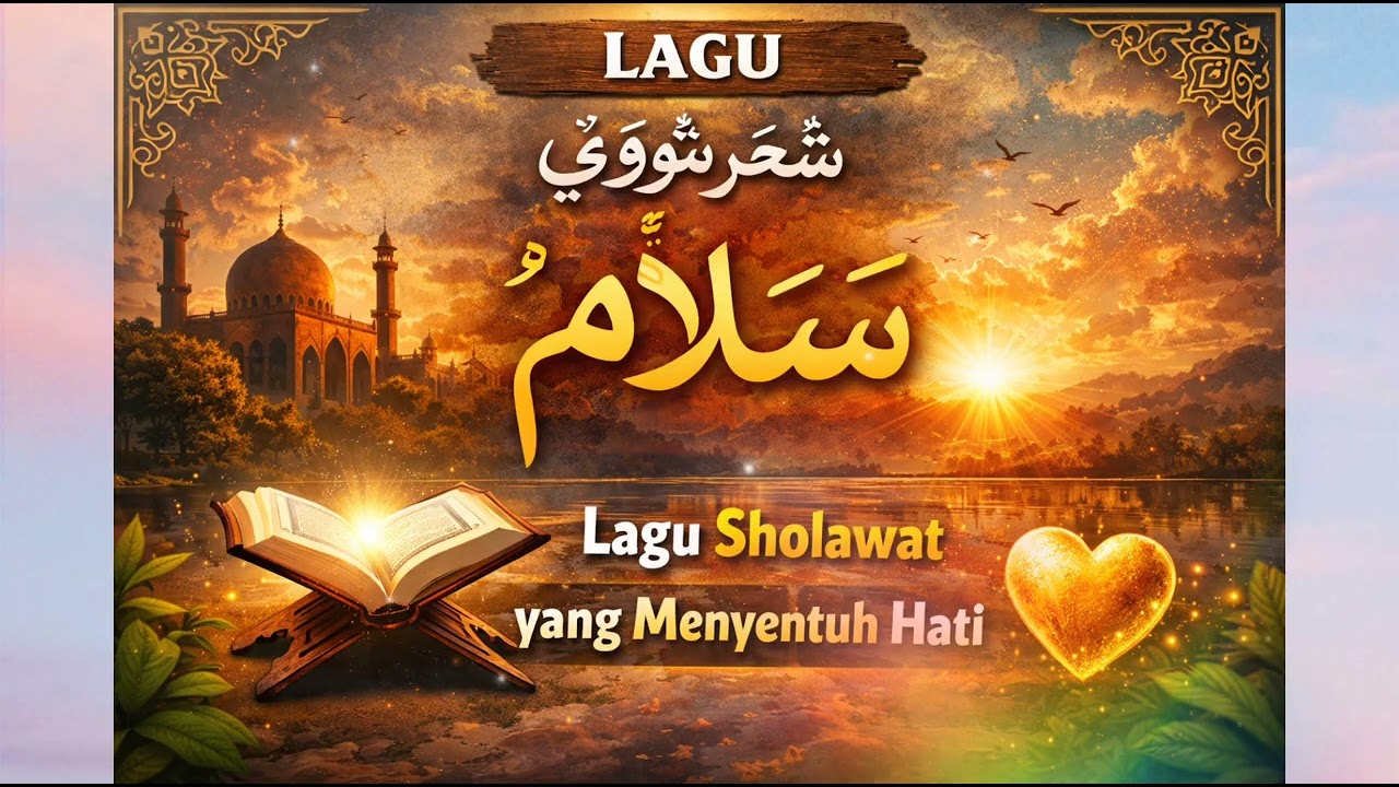 Salaamun Alaik Ya Rasulallah - Syi'ir Ahmad Syauqi | Sholawat Merdu Menyentuh Hati🔥🤲😌❤️