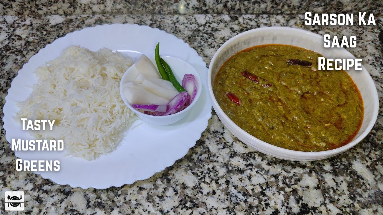 Sarson Ka Saag Recipe | स्वादिष्ट सरसों का साग बनाने का तरीका | Mustard Greens | Family Adventure