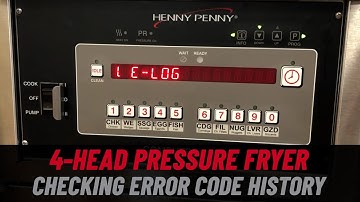 How to Check Error Code History!!