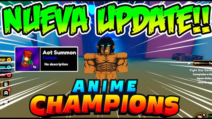 ✖ Code Update3 Hunter X Hunter [UPD 3] Anime Champions Simulator #hu