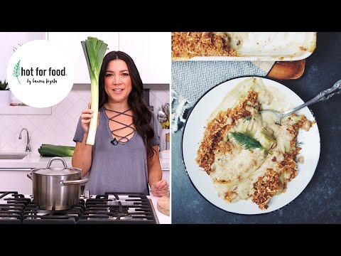 VEGAN LEEK GRATIN | hot for food