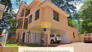 5 Bedroom Townhouse For Sale At Kyuna Gardens