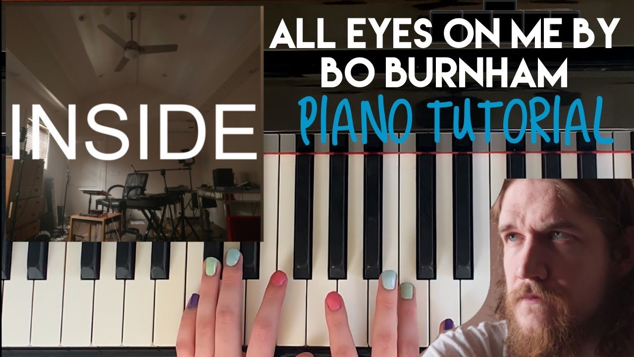 All Eyes On Me by Bo Burnham - Easy Piano Tutorial