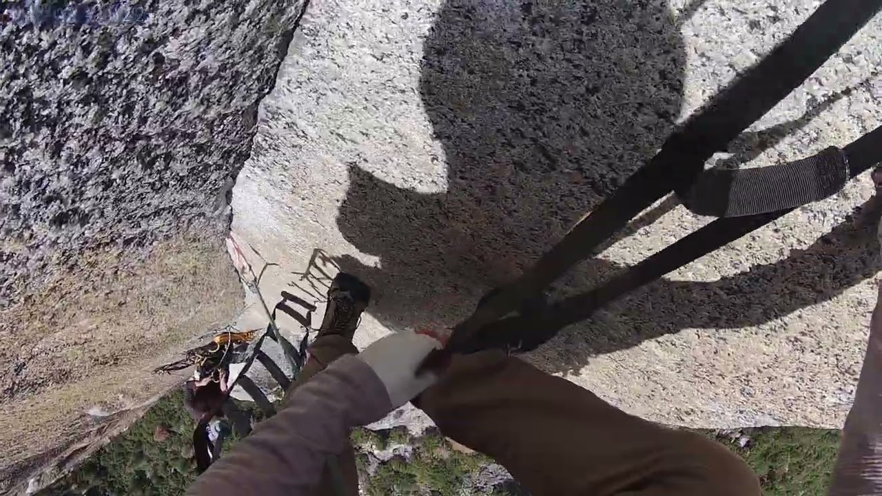 Aid Climbing - Prow - P6