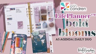 NEW! ERIN CONDREN LIFEPLANNER | 20242025 | BOLD BLOOMS | AGENDA