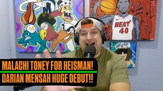 Malachi Toney Announces Heisman Candidacy, Breaking Miami Hurricanes 42-Year Old Receiving Record!