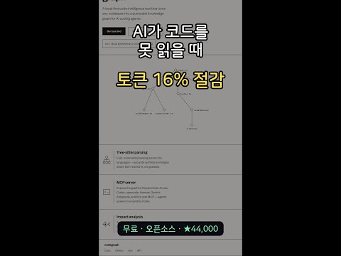 AI가 코드 못 읽고 토큰만 태울 때 (CodeGraph)