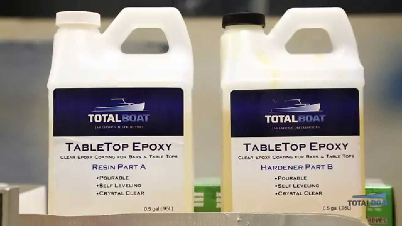 TotalBoat Epoxy Resin Crystal Clear - 2 Gallon Epoxy Resin