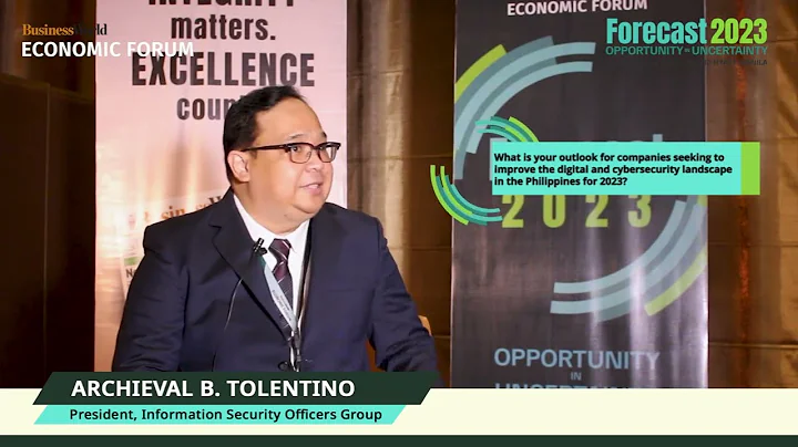 Archieval B. Tolentino presents his outlook on dig...