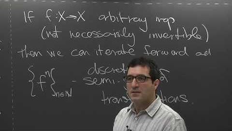 Dynamical Systems - Stefano Luzzatto - Lecture 02