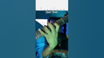 Thumbnail of Ozzy Osborne - Crazy Train Guiter Tab Tutorial #ozzyosbourne #music #guitar