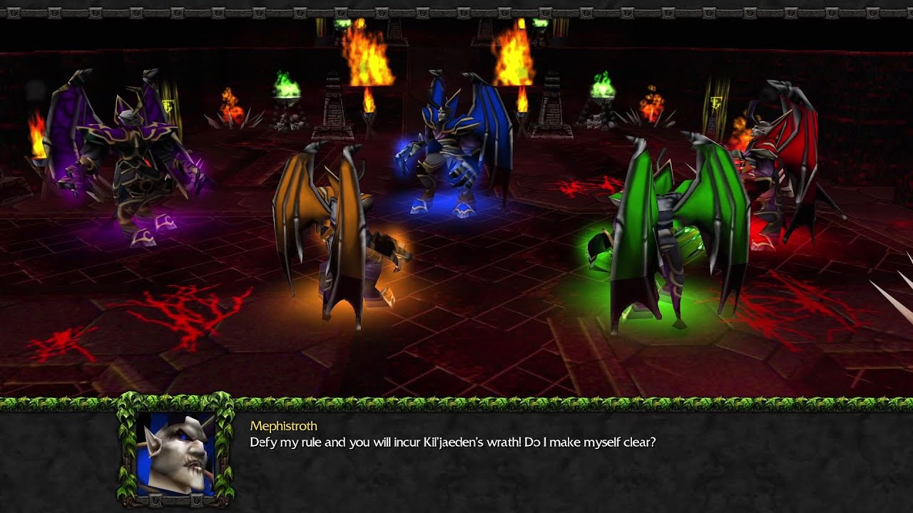 Dreadlords had enough of Mephistroth ordering them around