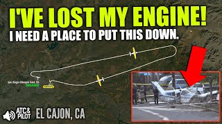 Plane CRASHES into El Cajon neighborhood, pilot injured!