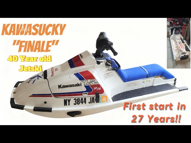 1986 Kawasaki X2 First Start in 27 years, fuel pump, Trim knob