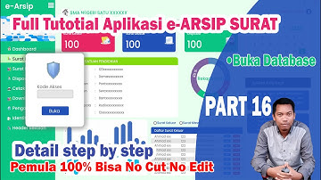Tutorial Full Aplikasi Arsip Surat Userform UIUX VBA Excel #Part16