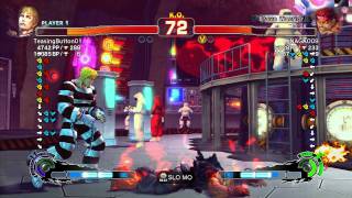 SSF4 AE 2012: TeasingButton01 (Cody) vs Nagao (Evil Ryu) - Xbox Live Ranked Match