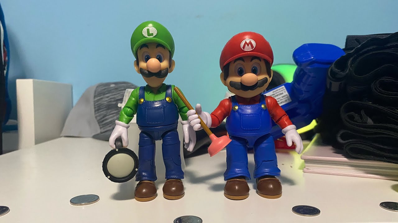 The Super Mario Bros. Movie 5" Inch Action Figures Review