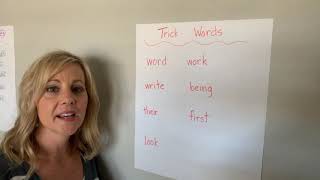 Unit 13 Trick Words