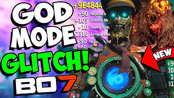 *NEW* SOLO GOD MODE XP GLITCH! BO7 ZOMBIES XP & CAMO GLITCH! UNLIMITED HEALTH GLITCH!