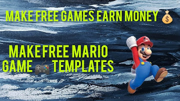 Free Mario Game 🎮 Blogger Template 2023