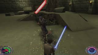 SWJK II: Jedi Outcast Desann Fight *Jedi Master Difficulty* No Damage