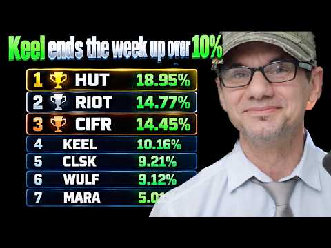 Keel Infrastructure ends the week up over 10% as the entire HPC/AI sector keeps building momentum!
