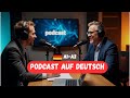 Deutsch lernen: Fußball-Podcast für Anfänger ⚽ | Einfache Gespräche A1-A2