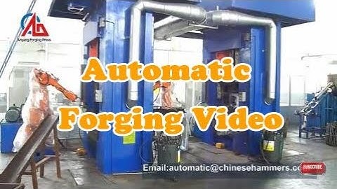 Automatic forging line for planetary gear and half axle gear on Electric Screw Press